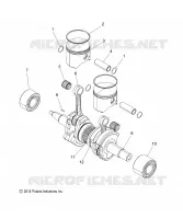 ENGINE, PISTON AND CIGUEÑAL