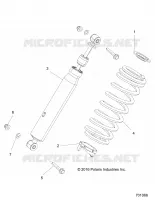 SUSPENSION TRASERA SHOCK MOUNTING