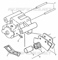 FRENO TRASERO Magnum 6X6 W97AE42A and Swedish Magnum 6X6 S97AE42E (4940754075C013)
