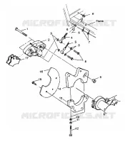 MONTAJE pinza trasera Scrambler 400 W98BC38C (4947254725C002)