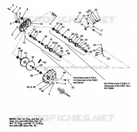 MONTAJE DE ENGRANAJES Sport 400L W958540 (4930133013C004)