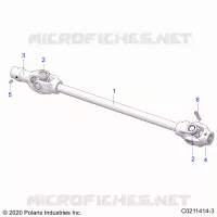 TREN, FRONT PROP SHAFT