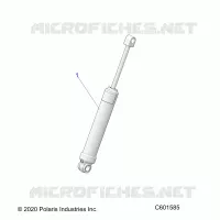 SUSPENSION, SHOCK TRASERO TRACK (7045512)