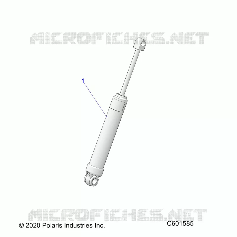 SUSPENSION, SHOCK TRASERO TRACK (7045512)