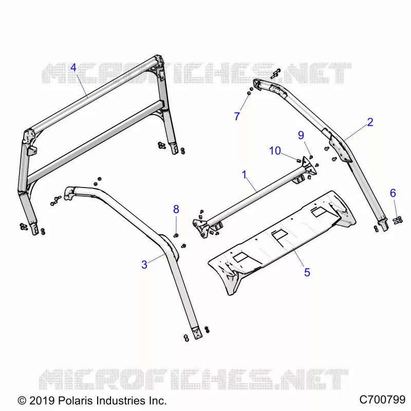 CHASSIS, CAB BASTIDOR
