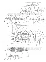 FRENO Y CADENACASE 650 AND 650 SKS FROM SERIAL NUMBER 1839637 (4919261926031A)