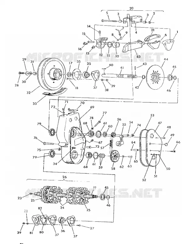 FRENO Y CADENACASE 650 AND 650 SKS FROM SERIAL NUMBER 1839637 (4919261926031A)
