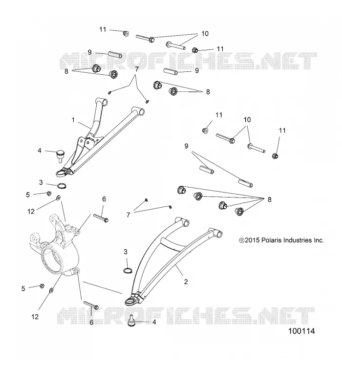 SUSPENSIÃ“N DELANTERA A-ARMS