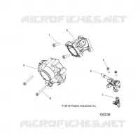 ENGINE, CUERPO DE MARIPOSA AND FUEL RAIL