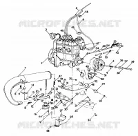 MONTAJE DEL MOTOR 440 XCR (4921352135031A)