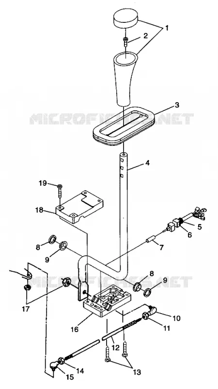 SELECTOR DEL TREN Trail Blazer W98BA25C (4945464546C004)