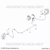 FRENO FRONTAL BRAKE LINE