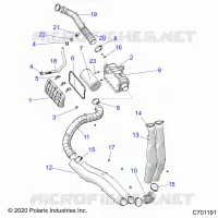 ENGINE, TOMA DE AIRE SYSTEM