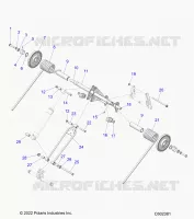 SUSPENSION, TRASERO ARM PAR