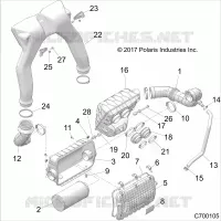ENGINE, TOMA DE AIRE SYSTEM