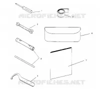 KIT DE HERRAMIENTA Storm 0950782, Storm SKS 0950582,  Euro Storm E950782, Euro Storm (4929012901C008)