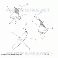 CHASSIS, PROTECCIÃ³N DEL EMBRAGUE AND FOOTRESTS
