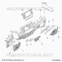 TABLERO LOWER, RIDE COMMAND