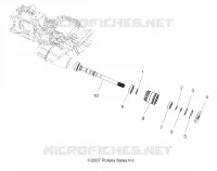 TREN, PRINCIPAL CAJA DE ENGRANAJES OUTPUT SHAFT