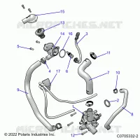 MOTOR, WATERPUMP AND BYPASS