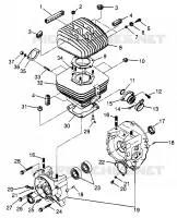 CAJA DEL CIGÜEÑAL AND CILINDRO (BLAZER) TRAIL BLAZER W97BA25C (4940124012C013)