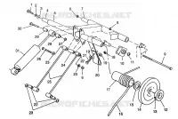 TRASERO ARM PAR TRAIL TOURING 0972262 and  EUROPEAN TRAIL TOURING E972262 (4938313831C009)