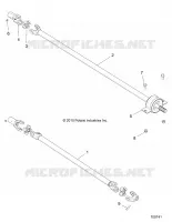 DRIVE TRAIN, FRENTE DEL EJE DE PROPULSIÓN