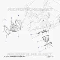 CHASIS, TIE ROD BOOT ASM.