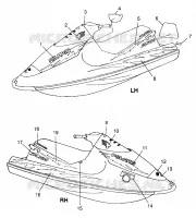 ETIQUETAS SL 780 B974088 and Intl. SL 780 I974088 (4940924092A007)