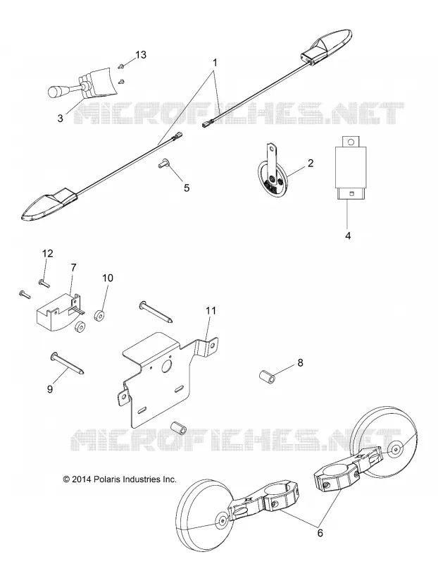 ELECTRICA, TURN SIGNALS, HORN AND MIRRORS
