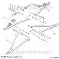 SUSPENSIÃ“N DELANTERA CONTROL ARMS