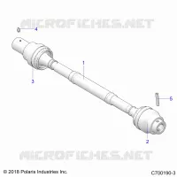TREN, FRONT PROP SHAFT