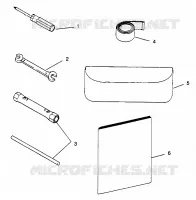 KIT DE HERRAMIENTA XLT 0970756, XLT SKS 0970556,  and XLT RMK 0970956 (4937693769C005)