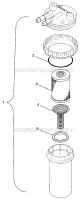 COMBUSTIBLE / SEPARADOR DE AGUA SLTX B974590 and INTL. SLTX I974590 (4941214121C007)