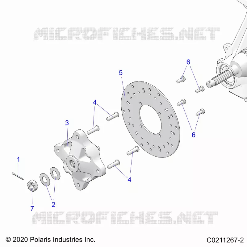 SUSPENSIÃ“N DELANTERA HUB AND BRAKE DISC