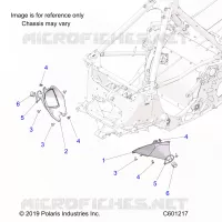 CHASIS, TIE ROD BOOT ASM.