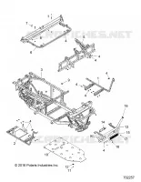 CHASIS, FRAME AND FRONT BUMPER