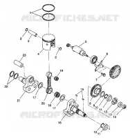 PISTÓN Y CIGÜEÑAL 6X6 350L S938739 (4924362436043A)