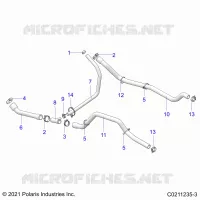 ENGINE, SISTEMA DE REFRIGERACIÃ“N, HOSES