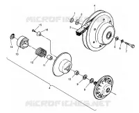 accionado de embrague 6X6 400L