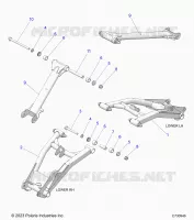 SUSPENSION TRASERA CONTROL ARMS