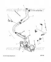 SISTEMA DE COMBUSTIBLE, RAIL, LINES AND THROTTLE BODY