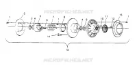 accionado de embrague ASSEMBLY XLT 0950756, XLT SKS 0950556,  XLT SKS EURO E950556 (4928842884C004)
