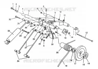 TRASERO ARM PAR TRAIL 0972761 and EUROPEAN TRAIL E972761 (4938313831C008)