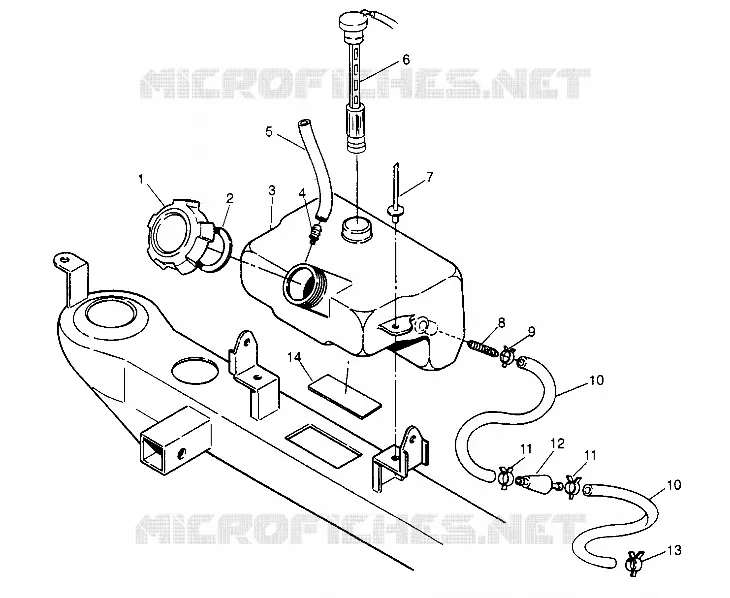 TANQUE DE ACEITE ASSEMBLY