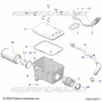 ENGINE, TOMA DE AIRE SYSTEM