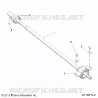 TREN, REAR PROP SHAFT