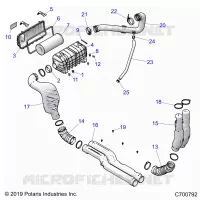 ENGINE, TOMA DE AIRE SYSTEM