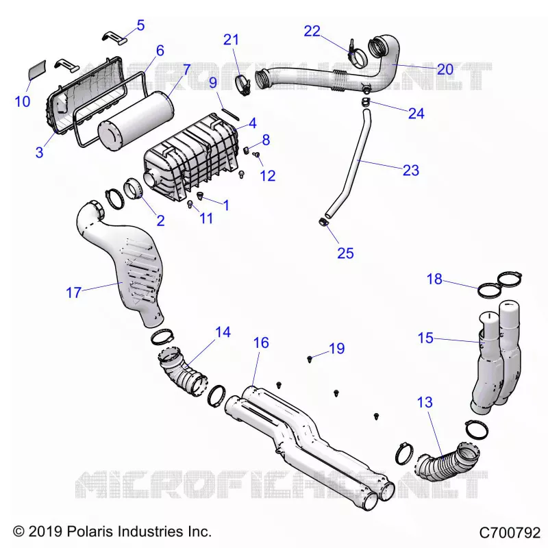 ENGINE, TOMA DE AIRE SYSTEM