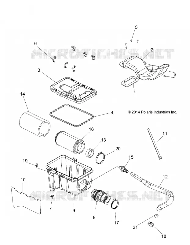 MOTOR, TOMA DE AIRE SYSTEM
